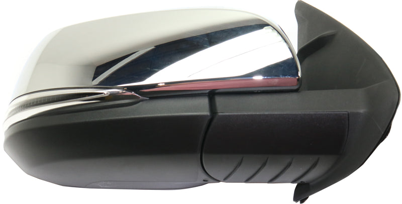 Mirror Passenger Side & Driver Side Power Power Folding Heated Chrome