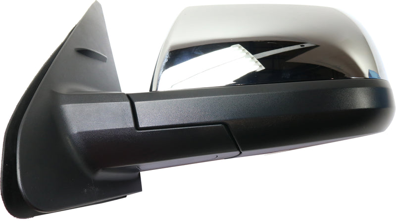 Non-Towing Mirrors Power Manual Folding Heated Chrome Without Signal Light