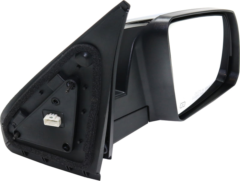 Non-Towing Mirrors Power Manual Folding Heated Chrome Without Signal Light