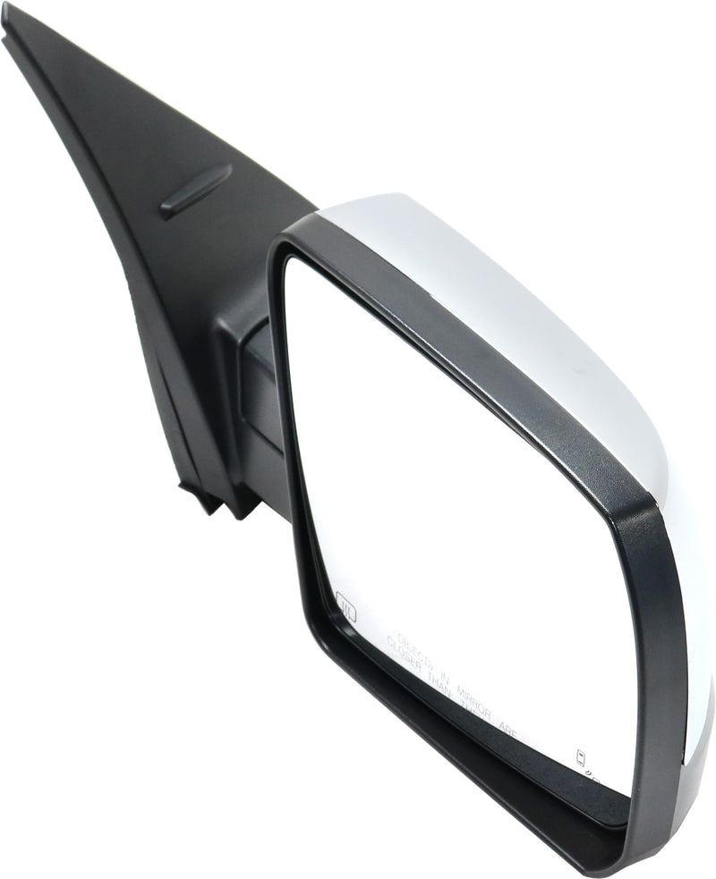 Non-Towing Mirrors Power Manual Folding Heated Chrome Without Signal Light