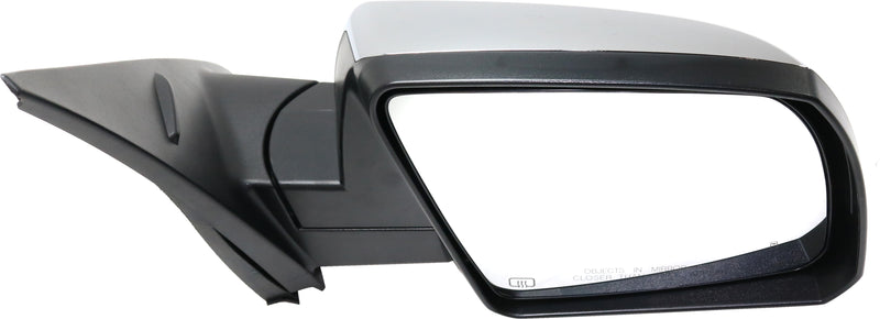 Non-Towing Mirrors Power Manual Folding Heated Chrome Without Signal Light
