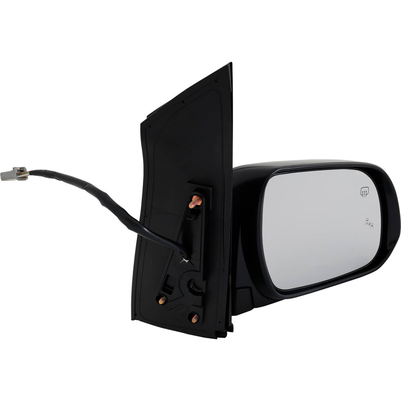 Set Of 2 - Mirrors Power Heated Manual Folding In-housing Signal Light with Memory with Puddle Light with Blind Spot Detection in Glass | TO1320359,TO1321359