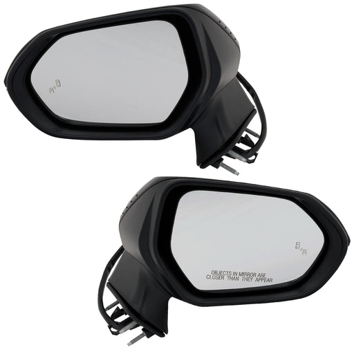 Door Mirror CarParts SET-TY255ER-S