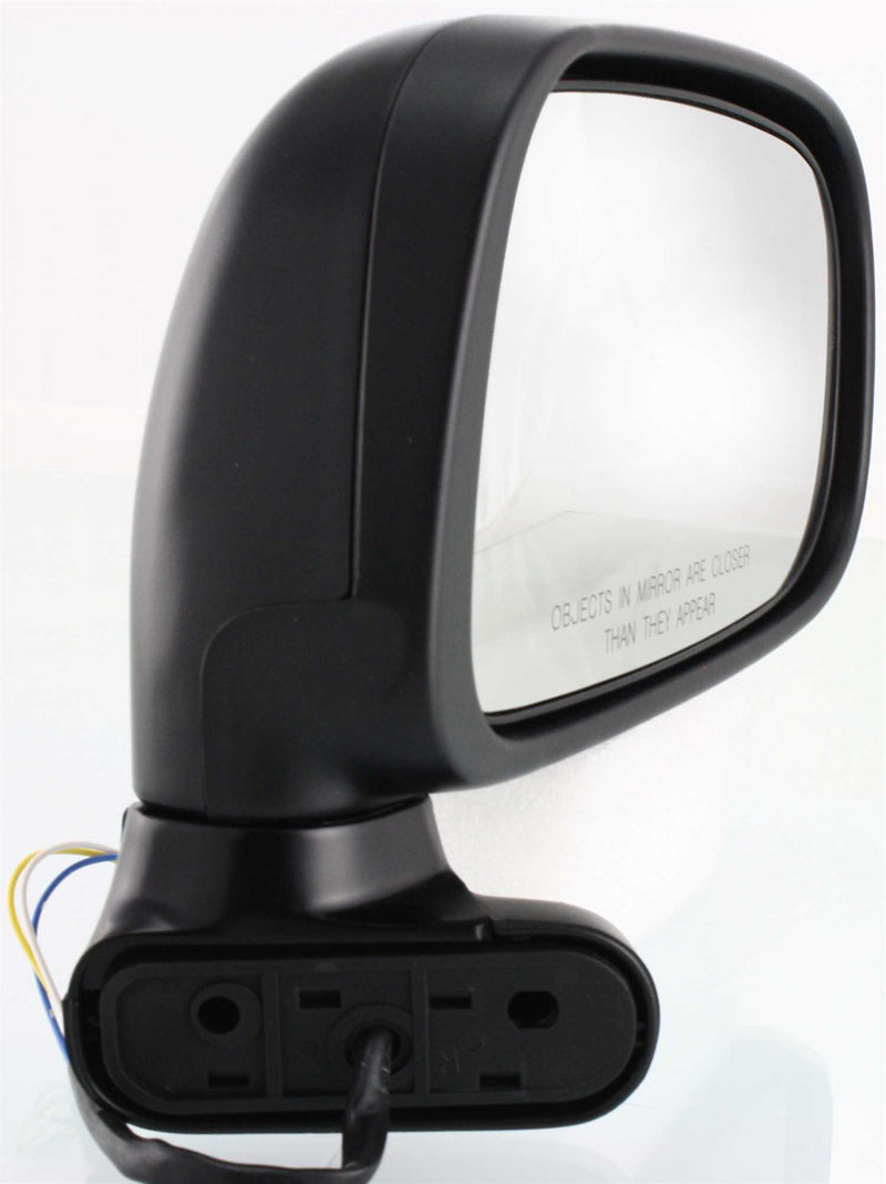 Set Of 2 - Mirrors Power Manual Folding Non-Heated Textured Black Without Signal Light | TO1320158,TO1321158