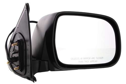 Set Of 2 - Mirrors Power Manual Folding Non-Heated Textured Black Without Signal Light | TO1320256,TO1321256