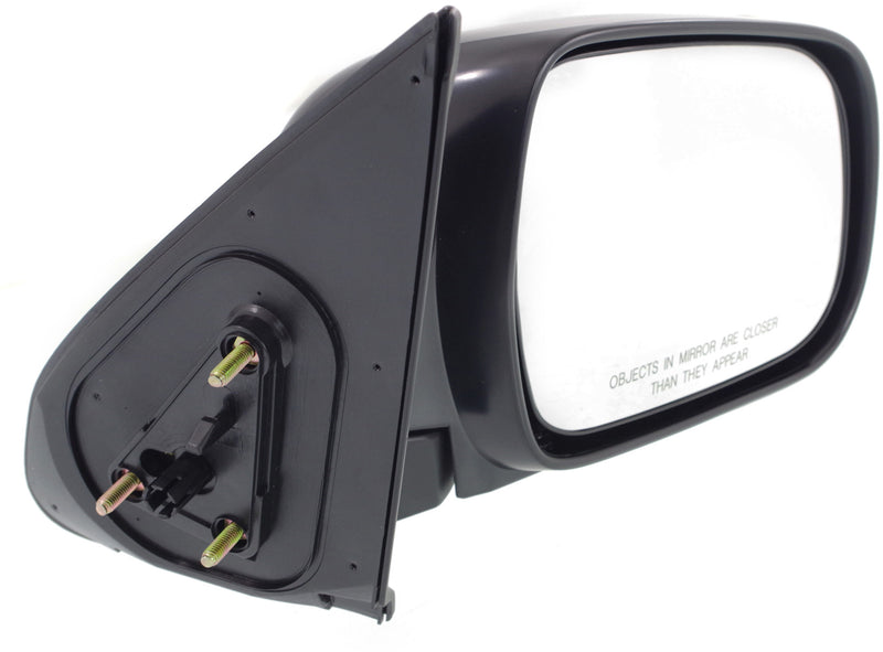Set Of 2 - Mirrors Manual Adjust Manual Folding Non-Heated Textured Black Without Signal Light | TO1320204,TO1321204