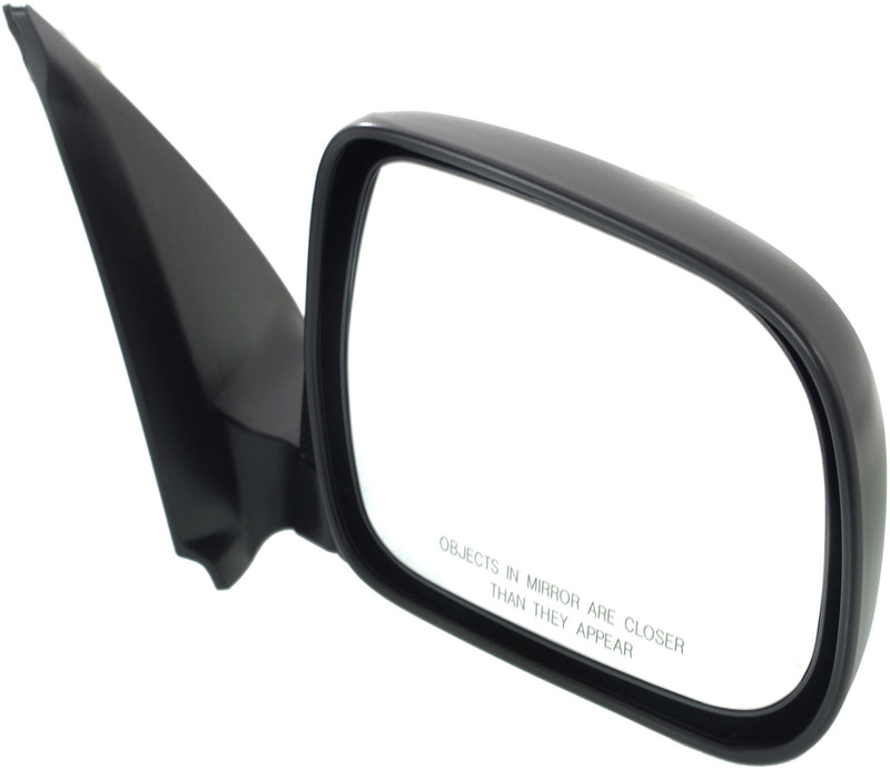 Set Of 2 - Mirrors Manual Adjust Manual Folding Non-Heated Textured Black Without Signal Light | TO1320204,TO1321204