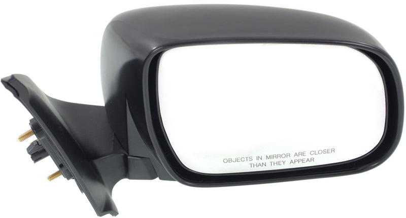 Set Of 2 - Mirrors Manual Adjust Manual Folding Non-Heated Textured Black Without Signal Light | TO1320204,TO1321204