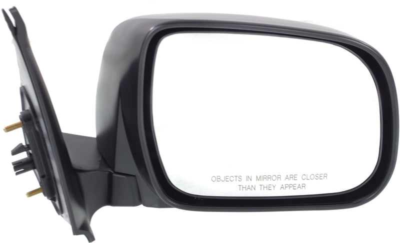 Set Of 2 - Mirrors Manual Adjust Manual Folding Non-Heated Textured Black Without Signal Light | TO1320204,TO1321204