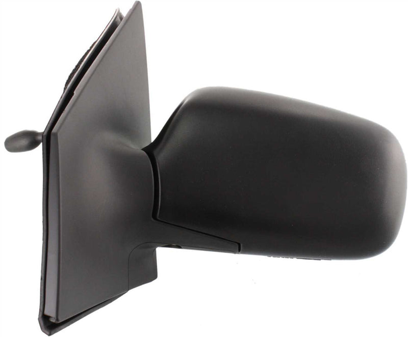 Set Of 2 - Non-Towing Mirrors Manual Remote Manual Folding Non-Heated Textured Black Without Signal Light | TO1320197,TO1321197