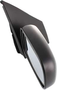 Set Of 2 - Non-Towing Mirrors Manual Remote Manual Folding Non-Heated Textured Black Without Signal Light | TO1320197,TO1321197