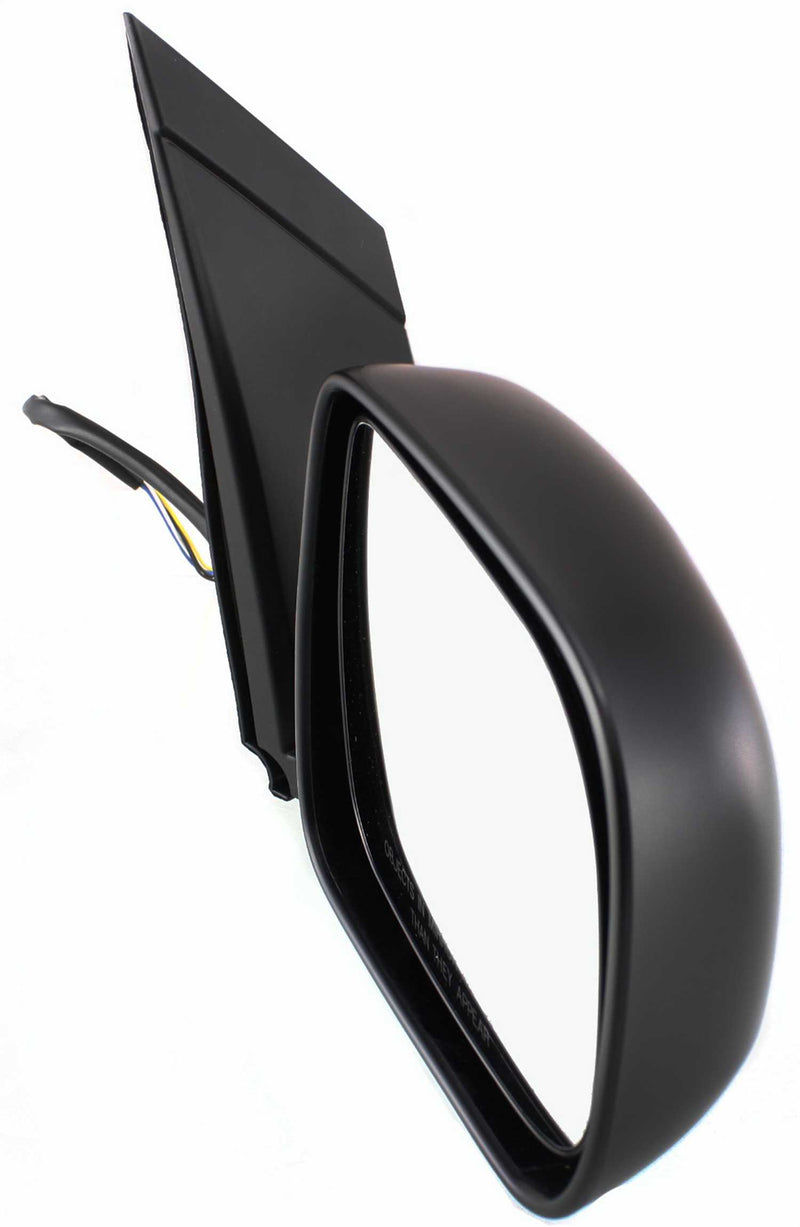 Mirrors Power Manual Folding Heated Textured Black Without Signal Light