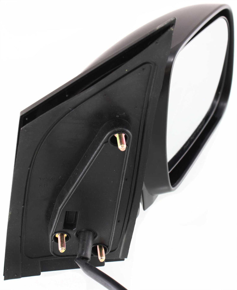 Mirrors Power Manual Folding Heated Textured Black Without Signal Light