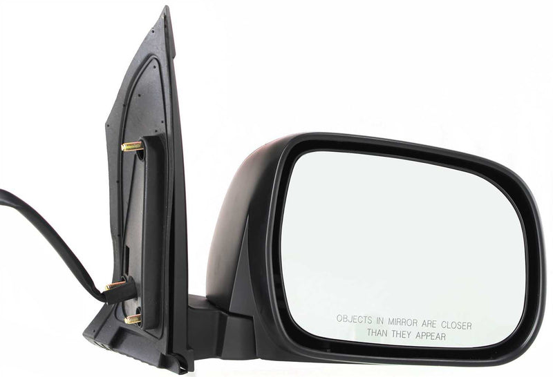Mirrors Power Manual Folding Heated Textured Black Without Signal Light