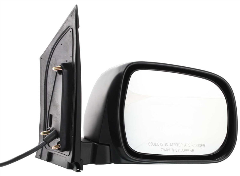 Set Of 2 - Mirrors Power Manual Folding Non-Heated Textured Black Without Signal Light | TO1320201,TO1321201