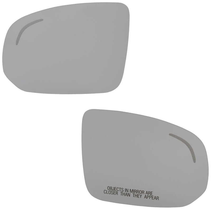 Door Mirror Glass CarParts SET-VV04GR