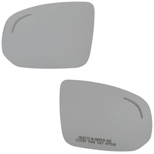 Door Mirror Glass CarParts SET-VV04GR