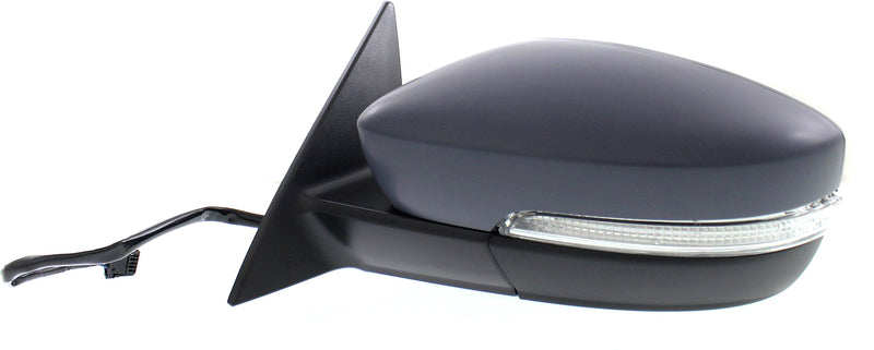 Driver And Passenger Side Mirrors Power Manual Folding Heated Paintable In-Housing Signal Light Without Blind Spot Feature | VW1320147,VW1321147