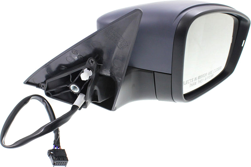 Driver And Passenger Side Mirrors Power Manual Folding Heated Paintable In-Housing Signal Light Without Blind Spot Feature | VW1320147,VW1321147