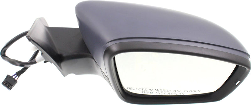 Driver And Passenger Side Mirrors Power Manual Folding Heated Paintable In-Housing Signal Light Without Blind Spot Feature | VW1320147,VW1321147