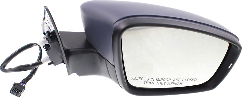 Driver And Passenger Side Mirrors Power Manual Folding Heated Paintable In-Housing Signal Light Without Blind Spot Feature | VW1320147,VW1321147