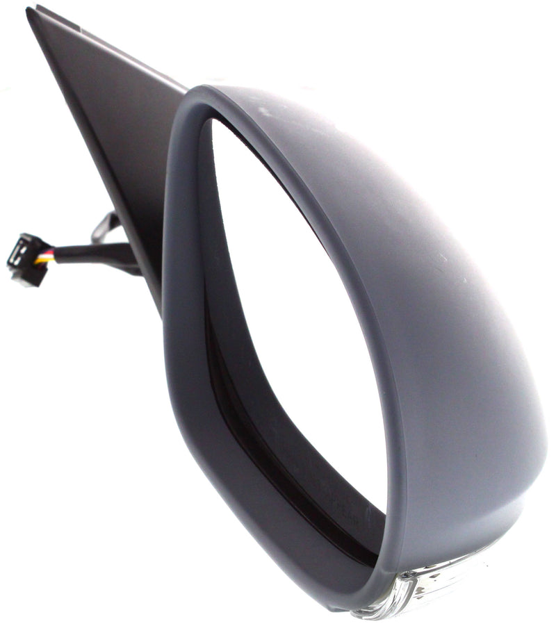 Set Of 2 - Mirrors Power Heated Manual Folding In-housing Signal Light Black Base | VW1320136,VW1321136