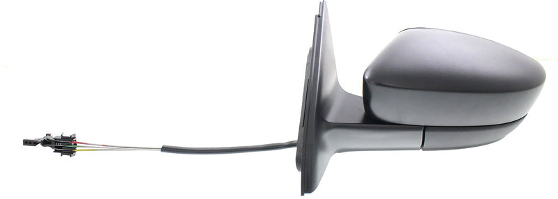 Mirrors Manual Adjust Manual Folding Non-Heated Textured Black | VW1321150,VW1320150