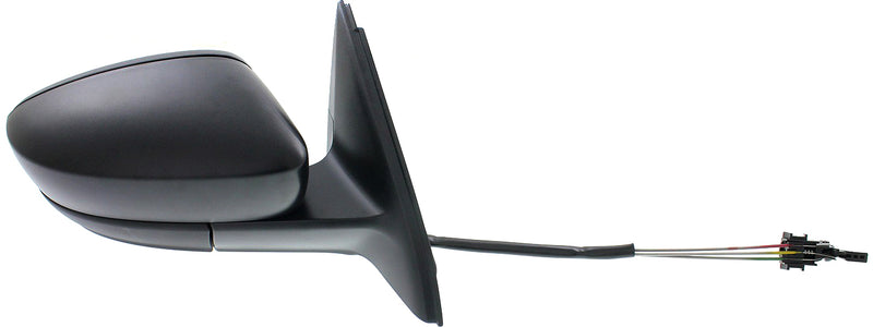 Mirrors Manual Adjust Manual Folding Non-Heated Textured Black | VW1321150,VW1320150