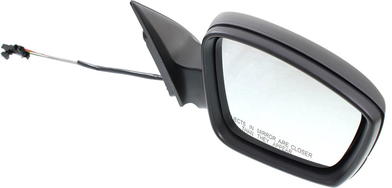 Mirrors Manual Adjust Manual Folding Non-Heated Textured Black | VW1321150,VW1320150