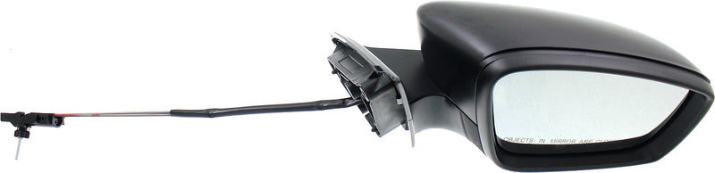 Mirrors Manual Adjust Manual Folding Non-Heated Textured Black | VW1321150,VW1320150