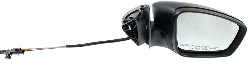 Mirrors Manual Adjust Manual Folding Non-Heated Textured Black | VW1321150,VW1320150