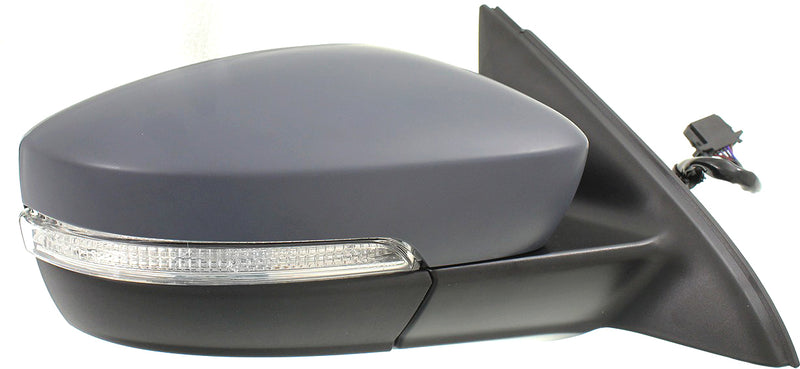 Set Of 2 - Mirrors Power Manual Folding Heated In-housing Signal Light | VW1321146,VW1320146