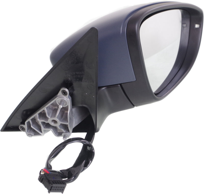 Side Mirror Set Right & Left Power Manual Folding Heated with In-Housing Signal Light Blind Spot Detection and Memory No Auto-Dimming