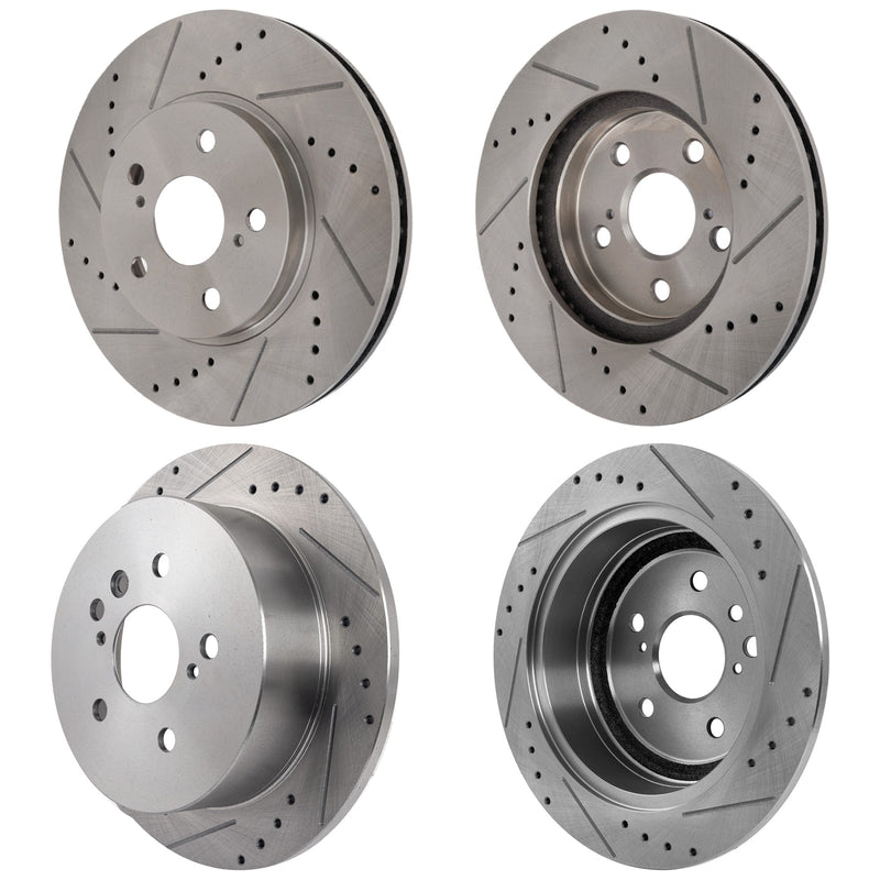 Disc Brake Rotor CarParts SETSTPT27110008DRS4B
