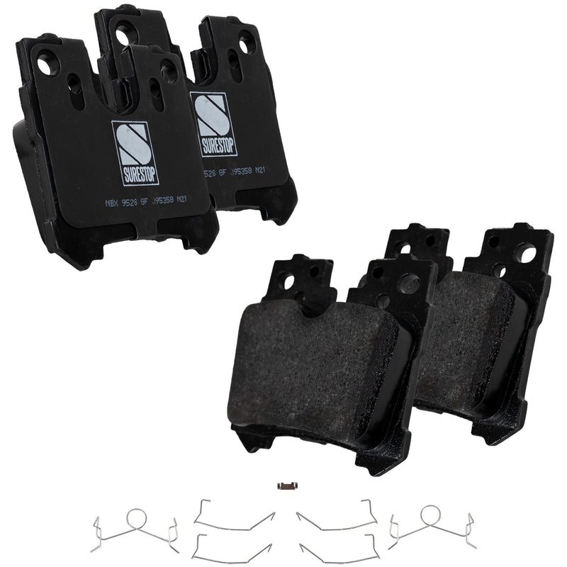 Disc Brake Pad Set CarParts STPSSCP1283