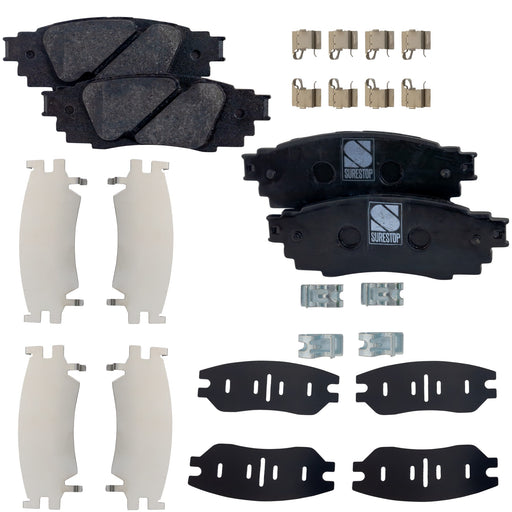 Disc Brake Pad Set CarParts STPSSCP1879