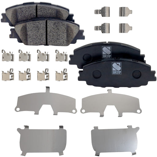 Disc Brake Pad Set CarParts STPSSCP2176