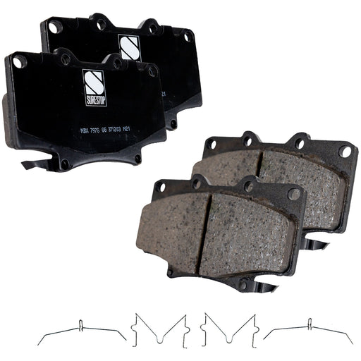 Disc Brake Pad Set CarParts STPSSCP502