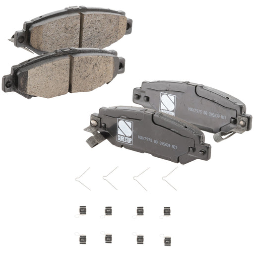 Disc Brake Pad Set CarParts STPSSCP572