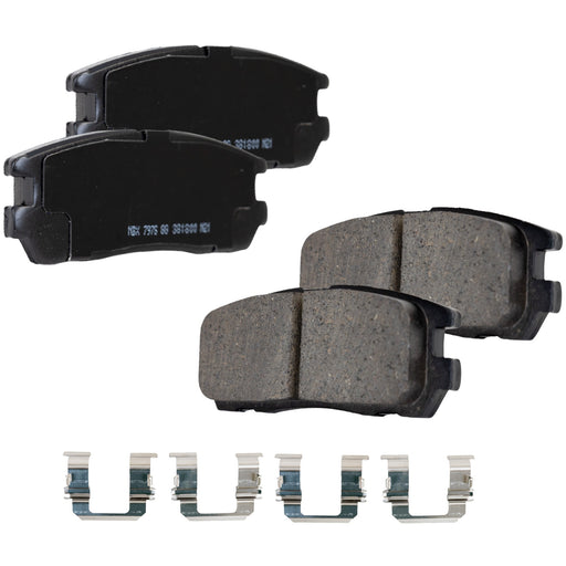 Disc Brake Pad Set CarParts STPSSCP580