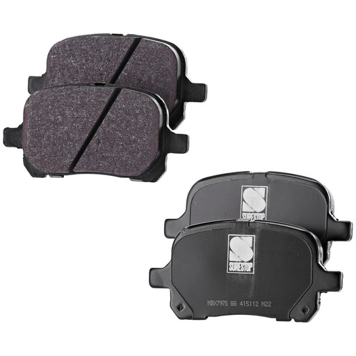 Disc Brake Pad Set CarParts STPSSCP707