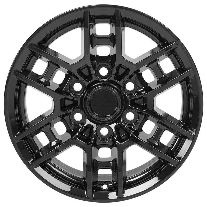 Wheel 16in Replica TY17 fits Toyota Tacoma TRD 16x7 Gloss Black