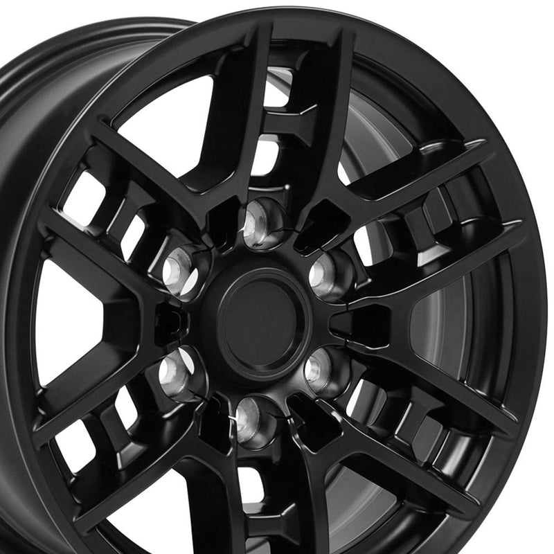 Wheel 16in Replica TY17 fits Toyota Tacoma TRD 16x7 Satin Black