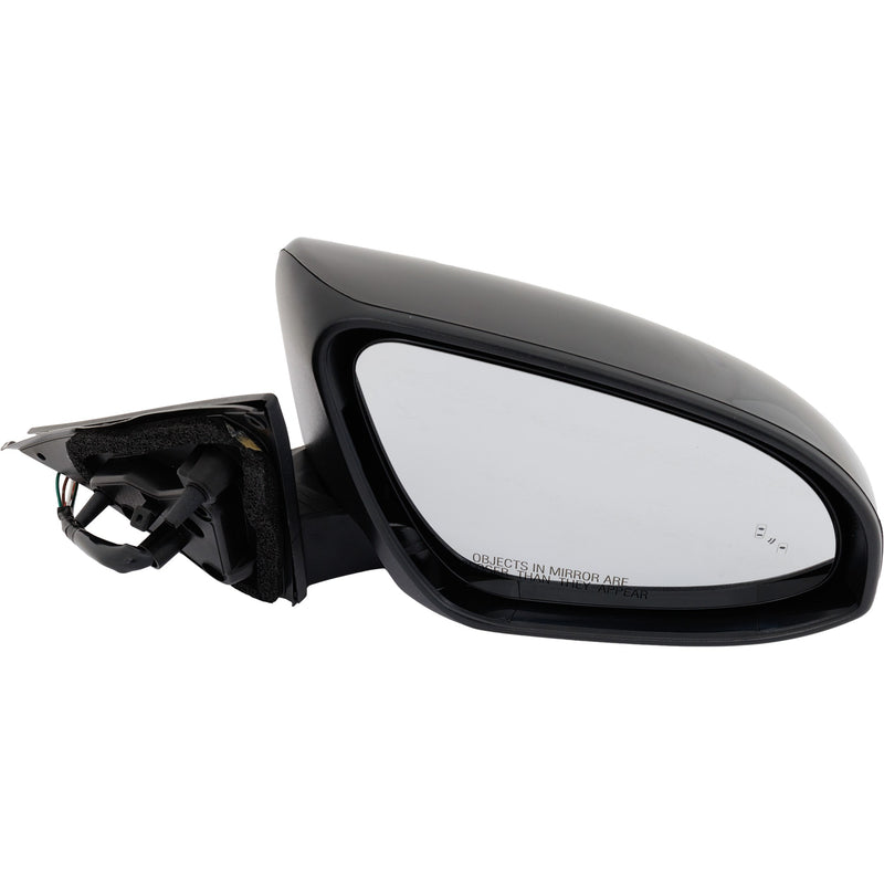 Passenger Side Mirror, Power, Manual Folding, Heated, , W/o Signal Light, W/o memory, W/o Puddle Light, W/o Auto-Dimming, With Blind Spot Detection in Glass | TO1321316
