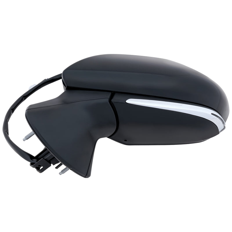 Driver Side Mirror Power Heated Manual Folding In-housing Signal Light without Memory | TO1320404