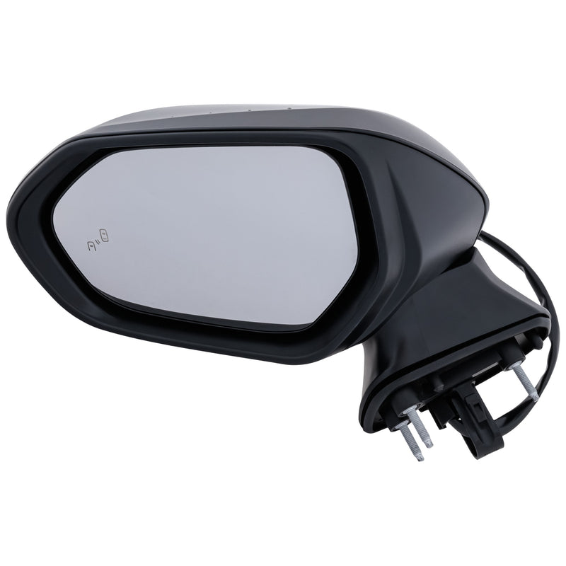 Driver Side Mirror Power Heated Manual Folding In-housing Signal Light without Memory | TO1320404