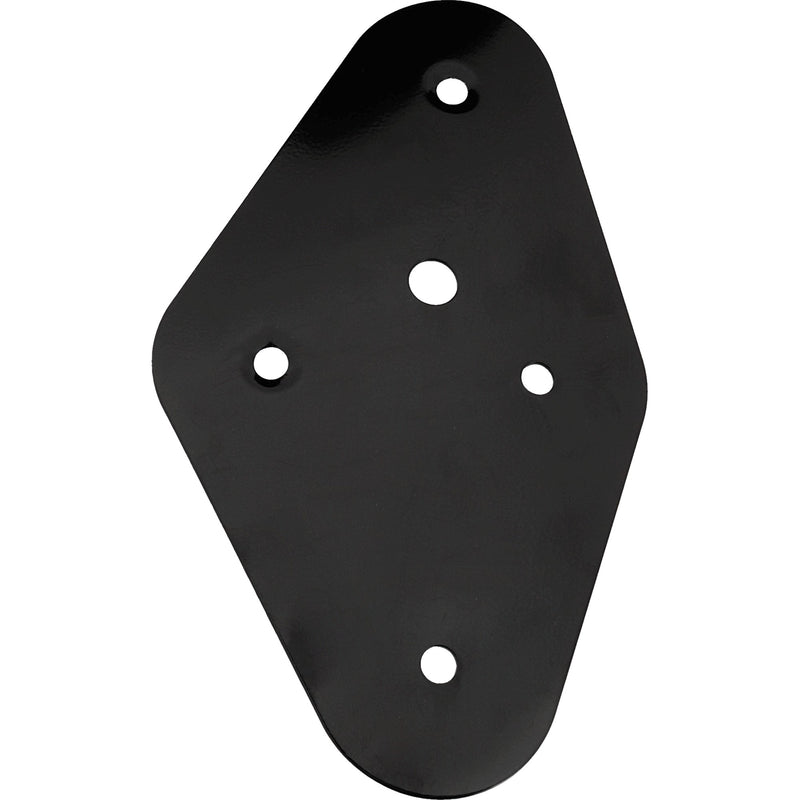 Driver Side Hood Mirror, Manual Adjust, Non-Folding, Heated, Chrome, W/o Signal Light