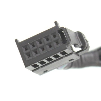 Driver Side Mirror, Power, Manual Folding, Heated, Textured Black, W/o Signal Light | VW1320148