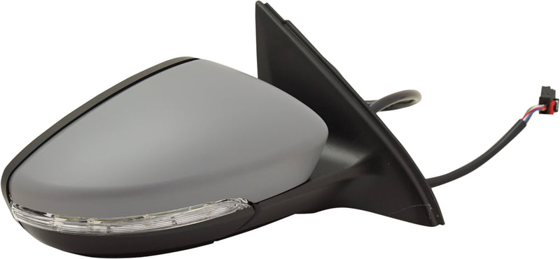 Passenger Side Mirror, Power, Manual Folding, | VW1321156