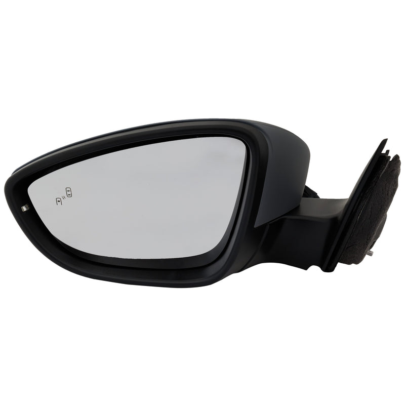 Driver Side Mirror, Power, Manual Folding, Heated, , In-housing Signal Light, With memory, W/o Puddle Light and Auto-Dimming, With BSD in Glass, With Side Object Sensor | VW1320165